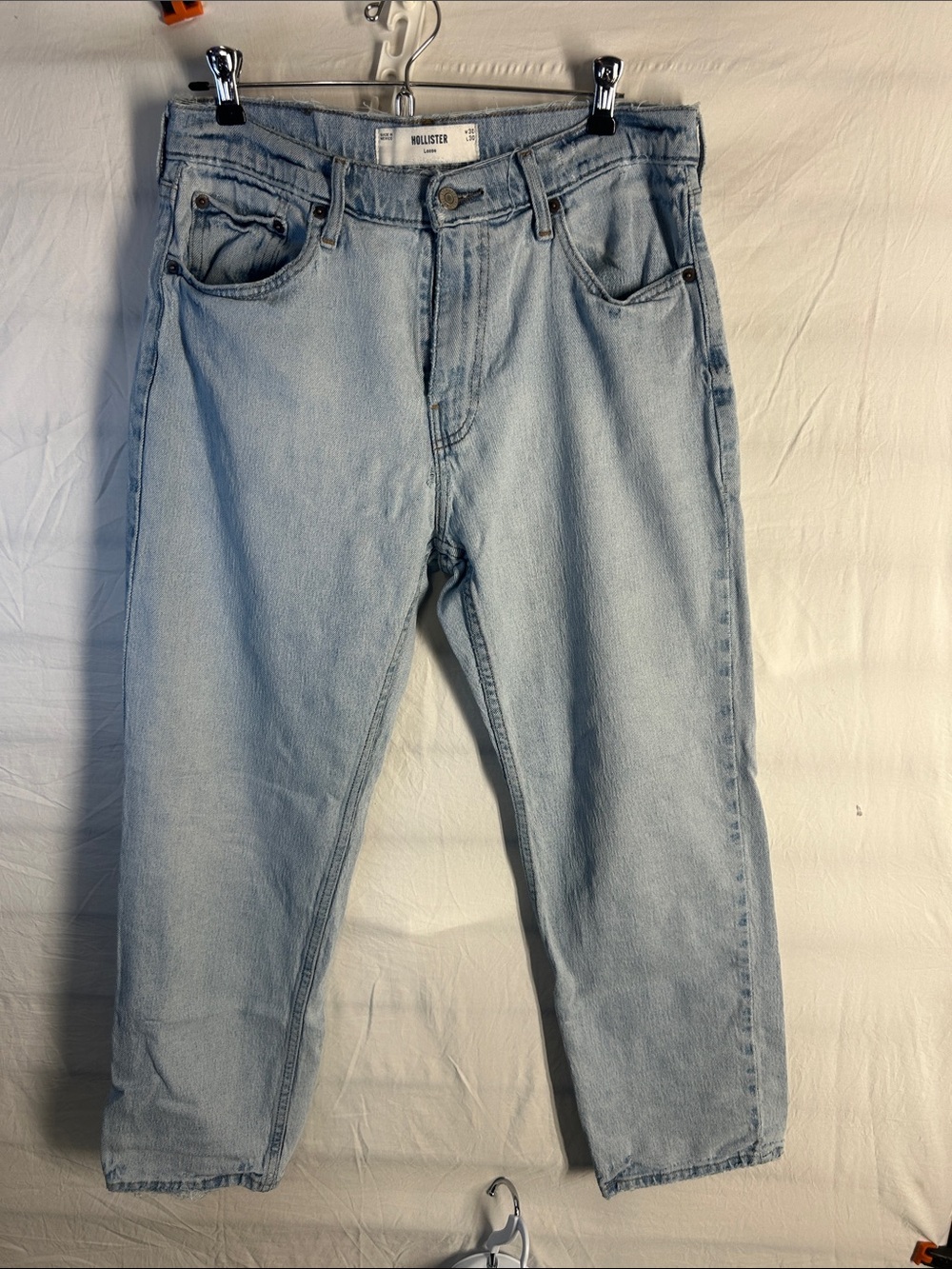 Hollister Light Wash Relaxed Men's Jeans